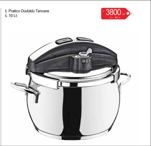 Pratico%20Düdüklü%20Tencere%2010%20LT